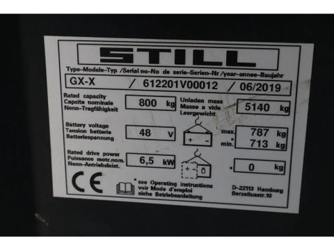 Still
GX-X | REACHTRUCK | ROTATING FORKS | 4.5 METER | TRIPLEX | Hulleman Trucks & Machinery B.V. [14]