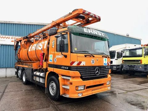 Mercedes-Benz L 6x2 WITH 15,5 M3 MULLER F155EGH VACUUM TANK (EPS WITH CLUTCH / RETARDER / ADR-VLG / P.T.O. / AIRCONDITIONING / | Engel Trucks B.V. [2]