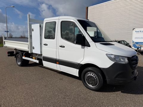 Mercedes-Benz 514cdi automaat airco dub cab met kieper | Van Nierop BV [6]