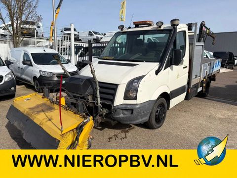Volkswagen 2.5TDI Openlaadbak Airco Cruisecontrol HIAB 013T + Veeg Machine / Borstel | Van Nierop BV [18]