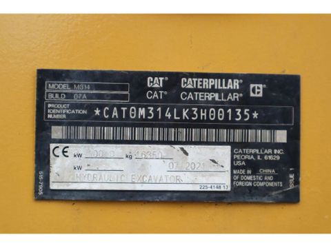 Caterpillar
M314 07A | ELEVATING GRAB | ROTOTILT | BSS | GRAB | WARRANTY | Hulleman Trucks & Machinery B.V. [20]