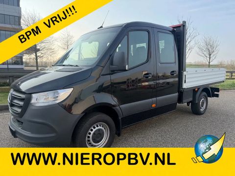 Mercedes-Benz 317CDI Dubbelcabine Openlaadbak Airco 3500KG Trekhaak BPM VRIJ 5 X OP VOORRAAD | Van Nierop BV [15]