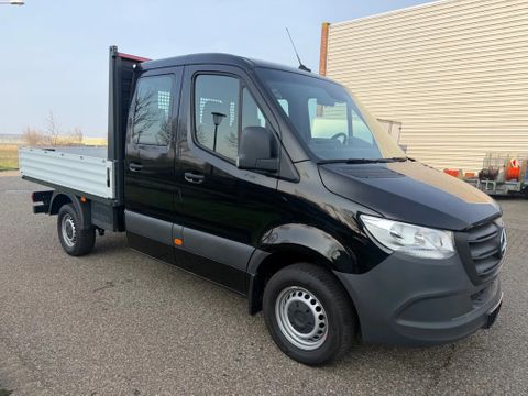 Mercedes-Benz 317CDI Dubbelcabine Openlaadbak Airco 3500KG Trekhaak BPM VRIJ 5 X OP VOORRAAD | Van Nierop BV [2]
