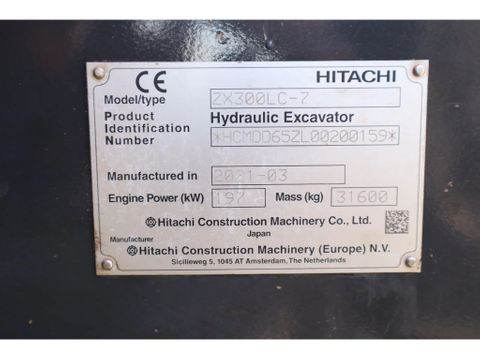 Hitachi
ZX300 LC-7 | ROTOTILT | BUCKET | Hulleman Trucks & Machinery B.V. [20]