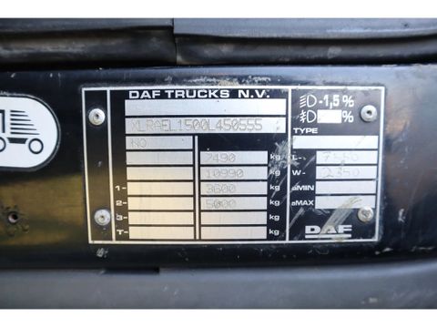 DAF
4X2 | 48.000 KM | PALFINGER PK5001 | REMOTE | Hulleman Trucks & Machinery B.V. [23]