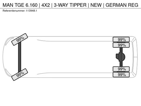 MAN
| 4X2 | 3-WAY TIPPER | NEW | GERMAN REG | Hulleman Trucks & Machinery B.V. [24]