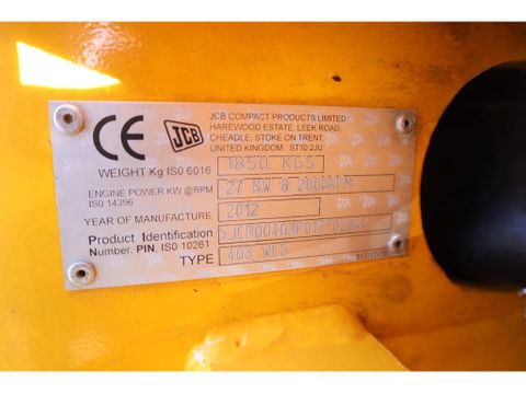 JCB
403 WLS | 5X ATTACHMENTS | EURO ADAPTER | Hulleman Trucks & Machinery B.V. [20]