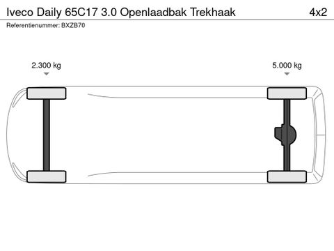 Iveco 65C17 3.0 Openlaadbak Trekhaak | Van Nierop BV [12]