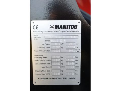 Manitou
MLA 2-25 H | FORKS | 3-M WARRANTY | NEW UNUSED | Hulleman Trucks & Machinery B.V. [19]