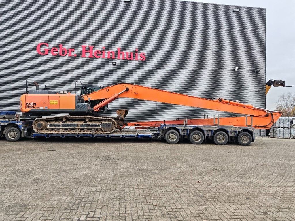 te koop: Hitachi ZX 350 LCN-5B Long Reach 22 meter Topcon Laser