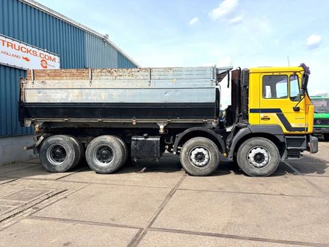MAN 410A 8x4 FULL STEEL KIPPER (ZF16 MANUAL GEARBOX / ZF-INTARDER / FULL STEEL SUSPENSION / REDUCTION AXLES / AIRCONDITIONING) | Engel Trucks B.V. [4]