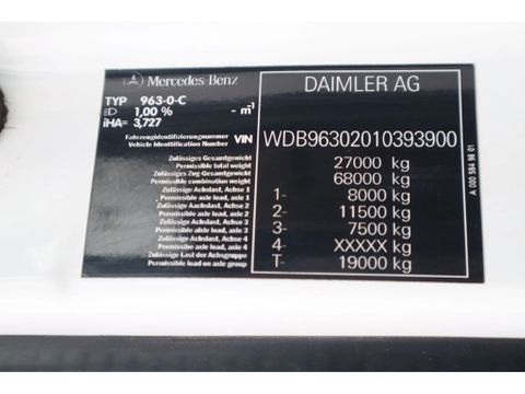 Mercedes-Benz
| 6X2 | MULTILIFT HOOK | RETARDER | EURO 6 | Hulleman Trucks & Machinery B.V. [20]