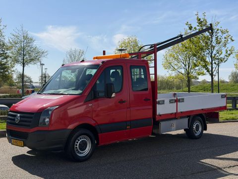 Volkswagen 2.0TDI Dubbelcabine Openlaadbak + HIAB 013T Kraa Airco Cruisecontrol Trekhaak | Van Nierop BV [1]