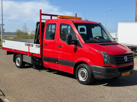 Volkswagen 2.0TDI Dubbelcabine Openlaadbak + HIAB 013T Kraa Airco Cruisecontrol Trekhaak | Van Nierop BV [3]