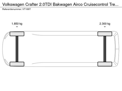 Volkswagen 2.0TDI Bakwagen Airco Cruisecontrol Trekhaak 1000KG-Laadklep Zijdeur | Van Nierop BV [19]
