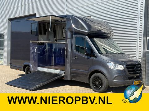 Mercedes-Benz 314CDI Paardenwagen Horsetruck TVW Hengsten Uitvoering L3 Automaat Airco | Van Nierop BV [1]