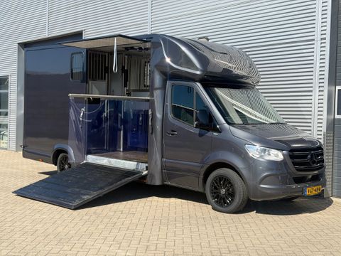 Mercedes-Benz 314CDI Paardenwagen Horsetruck TVW Hengsten Uitvoering L3 Automaat Airco | Van Nierop BV [2]