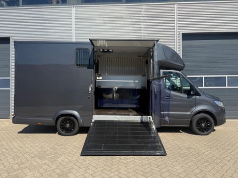 Mercedes-Benz 314CDI Paardenwagen Horsetruck TVW Hengsten Uitvoering L3 Automaat Airco | Van Nierop BV [24]