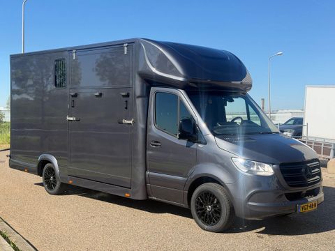 Mercedes-Benz 314CDI Paardenwagen Horsetruck TVW Hengsten Uitvoering L3 Automaat Airco | Van Nierop BV [4]