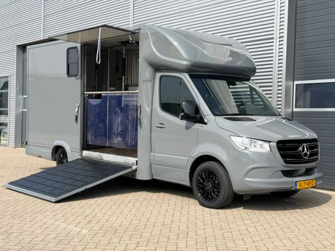 Mercedes-Benz 315CDI Paardenwagen Horsetruck TVW Hengsten Uitvoering L3 Automaat Airco | Van Nierop BV [2]