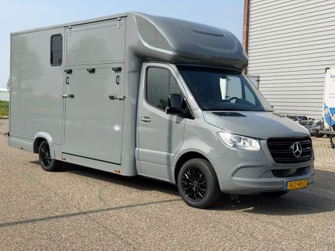 Mercedes-Benz 315CDI Paardenwagen Horsetruck TVW Hengsten Uitvoering L3 Automaat Airco | Van Nierop BV [5]