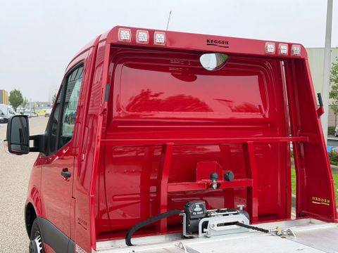 Mercedes-Benz 519CDI L3 Kegger Oprijwagen Automaat Airco Cruisecontrol 3500KG Trekhaak | Van Nierop BV [11]