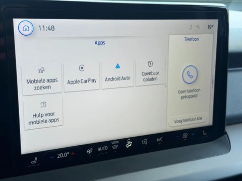 Ford Trend Elektrisch 44KWH 300KM Reikwijdte Dubb Schuifdeur Apple CP Airco Cruise control Camera | Van Nierop BV [18]