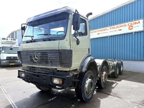 Mercedes-Benz B 8x4 FULL STEEL CHASSIS (V6 ENGINE / ZF16 MANUAL GEARBOX / REDUCTION AXLES / FULL STEEL SUSPENSION / P.T.O.) | Engel Trucks B.V. [1]