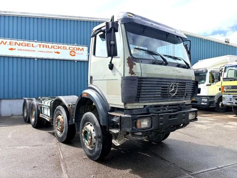 Mercedes-Benz B 8x4 FULL STEEL CHASSIS (V6 ENGINE / ZF16 MANUAL GEARBOX / REDUCTION AXLES / FULL STEEL SUSPENSION / P.T.O.) | Engel Trucks B.V. [2]