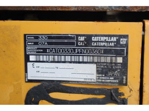 Caterpillar
330 07A | ROTOTILT + GRIP | GPS | BUCKET | Hulleman Trucks & Machinery B.V. [21]