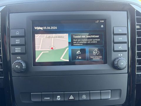 Mercedes-Benz TOURER 124CDI Dubbelcabine Dubbelschuifdeur Automaat Airco Navi Cruisecontrol Leder 240PK | Van Nierop BV [25]