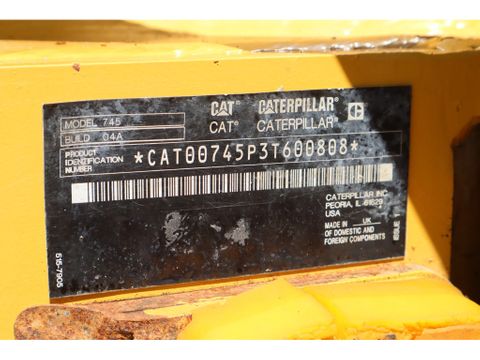 Caterpillar
745 04A | CE | TAILGATE (3 UNITS) | Hulleman Trucks & Machinery B.V. [20]