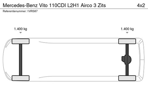 Mercedes-Benz 110CDI L2H1 Airco 3 Zits | Van Nierop BV [10]