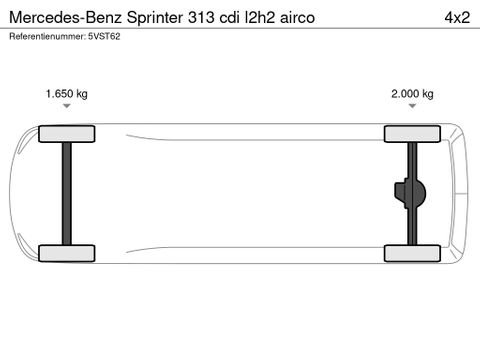 Mercedes-Benz 313 cdi l2h2 airco | Van Nierop BV [9]