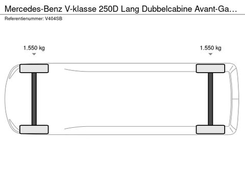 Mercedes-Benz 250D Lang Dubbelcabine Avant-Garde Trekhaak Koelkast | Van Nierop BV [26]