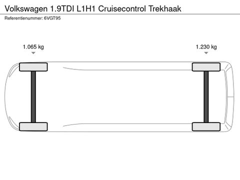 Volkswagen 1.9TDI L1H1 Cruisecontrol Trekhaak | Van Nierop BV [10]