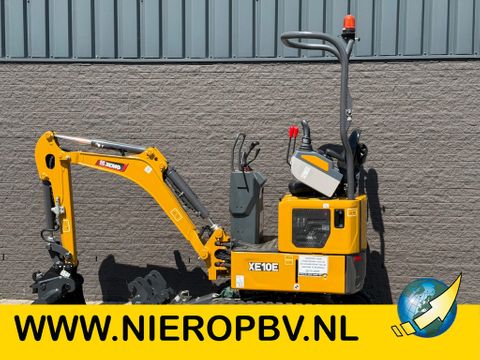 XCMG XE10e Rupsgraafmachine Snelwissel + Joysticks & Bakkenset KUBOTA MOTOR | Van Nierop BV [1]
