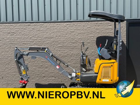 Eurotrac HE12 Rupsgraafmachine + Joysticks & KUBOTA motor 6x OP VOORRAAD | Van Nierop BV [1]