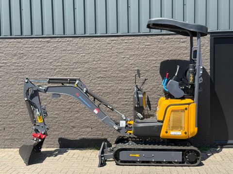 Eurotrac HE12 Rupsgraafmachine + Joysticks & KUBOTA motor 6x OP VOORRAAD | Van Nierop BV [2]