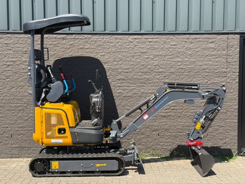 Eurotrac HE12 Rupsgraafmachine + Joysticks & KUBOTA motor 6x OP VOORRAAD | Van Nierop BV [3]