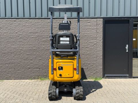 Eurotrac HE12 Rupsgraafmachine + Joysticks & KUBOTA motor 6x OP VOORRAAD | Van Nierop BV [4]