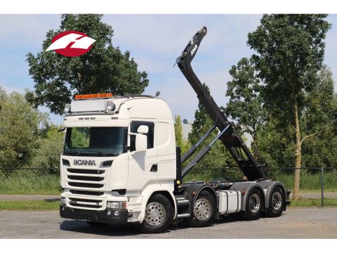 Scania
8X4 RETARDER BIG AXLES HOOKLIFT FULL AIR | Hulleman Trucks & Machinery B.V. [1]