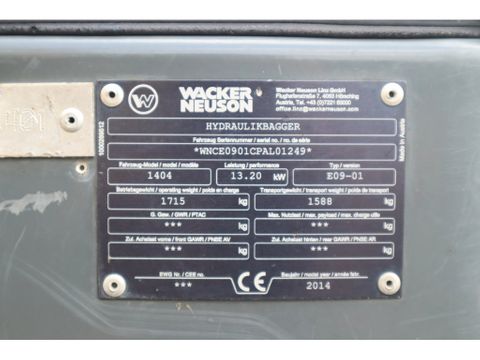 WACKER NEUSON
1404 | 4 BUCKETS | ONLY 970 HR | DUTCH MACHINE | Hulleman Trucks & Machinery B.V. [20]