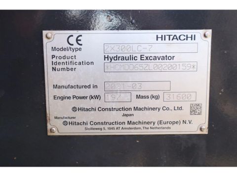 Hitachi
ZX300 LC-7 | ROTOTILT | BUCKET | Hulleman Trucks & Machinery B.V. [20]