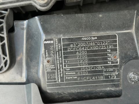 Iveco Bakwagen Laadklep Zijdeur Automaat Airo Navi Cruisecontrol EURO 6 | Van Nierop BV [15]