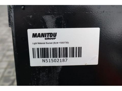 Manitou
MLA 5-50 H | BUCKET | 3-M WARRANTY | NEW UNUSED | Hulleman Trucks & Machinery B.V. [17]