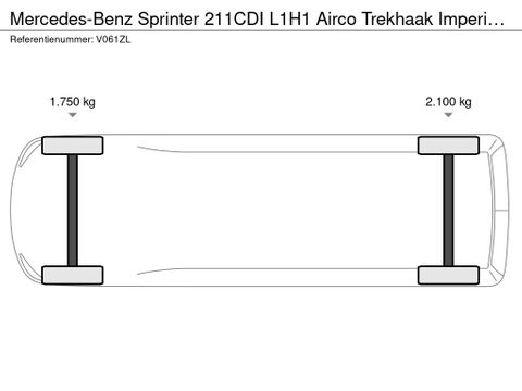 Mercedes-Benz 211CDI L1H1 Airco Trekhaak Imperiaal EURO 6 | Van Nierop BV [10]