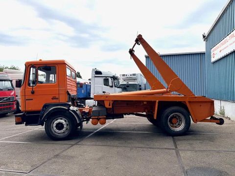 MAN F90 (6-CILINDER) FULL STEEL SUSPENSION CHASSIS WITH CONTAINER SYSTEM (6-CILINDER ENGINE (NO ELECTRONICS!!) / FULL STEEL SUSPENSION / MANUAL GEARBOX / P.T.O.) | Engel Trucks B.V. [5]