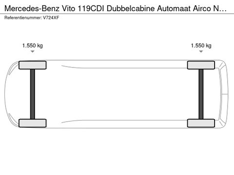 Mercedes-Benz 119CDI Dubbelcabine Automaat Airco Navi Cruisecontrol Trekhaak EURO 6 | Van Nierop BV [23]