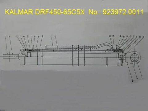 Kalmar DRF450-65C5X Extension cylinder | Brabant AG Industrie [4]